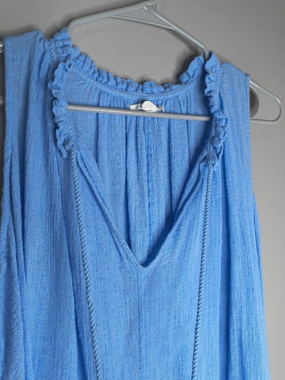 O'neill Light Blue Sleeveless Tikal Cover Up Women's Size Small - Picture 6 of 14
